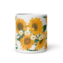 Load image into Gallery viewer, Sunflower Coffee Cup