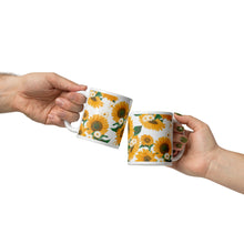 Load image into Gallery viewer, Sunflower Coffee Cup