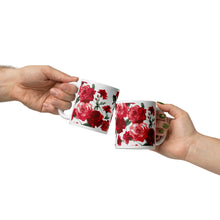 Load image into Gallery viewer, Red Rose Coffee Cup