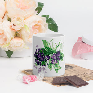 Violet Coffee Cup