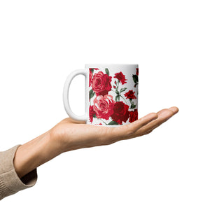 Red Rose Coffee Cup