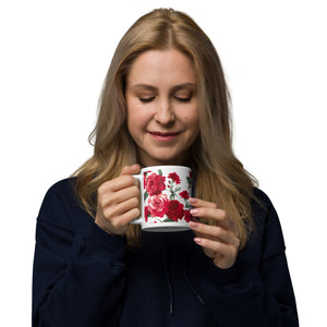 Red Rose Coffee Cup