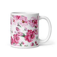 Load image into Gallery viewer, Pink Rose Coffee Cup