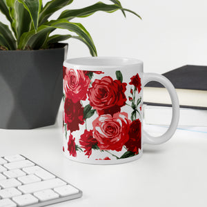 Red Rose Coffee Cup