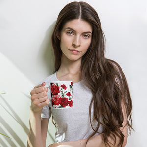 Red Rose Coffee Cup