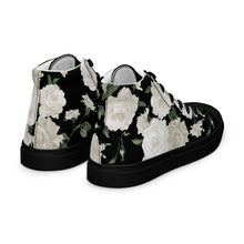 Load image into Gallery viewer, Ivory Rose Women&#39;s High Top Sneakers