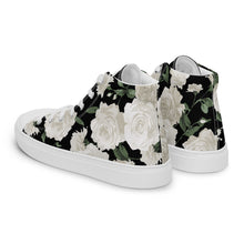 Load image into Gallery viewer, Ivory Rose Women&#39;s High Top Sneakers