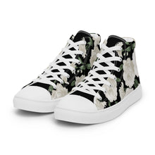 Load image into Gallery viewer, Ivory Rose Women&#39;s High Top Sneakers