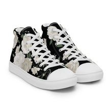 Load image into Gallery viewer, Ivory Rose Women&#39;s High Top Sneakers