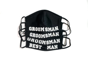Best Man & Groomsmen Face Masks
