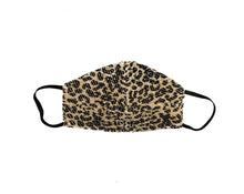 Load image into Gallery viewer, Rouged Metallic Leopard Face Mask