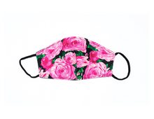 Load image into Gallery viewer, Pink Rose Face Mask