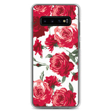 Load image into Gallery viewer, Red Rose (White Background) Samsung Case