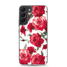 Load image into Gallery viewer, Red Rose (White Background) Samsung Case